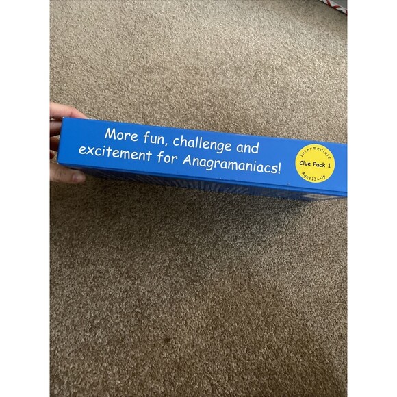 New 2004 Karmel Games Anagramania Board Game Junior Edition Clue Pack 1 - Picture 2 of 4